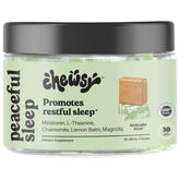 Chewsy envase frontal mostrando 30 días y beneficios de sueño
