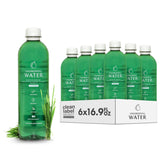 Chlorophyll Water frontal del envase mostrando diseño y beneficio de hidratación limpia