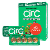 CirC empaque frontal mostrando 12 packs y beneficios de proteína