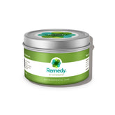 CitriSafe vela Remedy 5oz vista frontal del envase y beneficio de seguridad