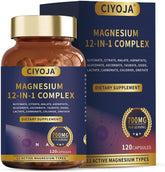CIYOJA vista frontal del envase que muestra el complejo de magnesio y beneficios