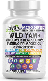 Clean Nutraceuticals frontal del envase mostrando fórmula completa y beneficios