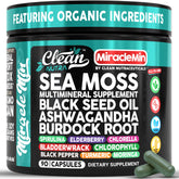 Clean Nutra empaque frontal mostrando cápsulas y beneficios diarios
