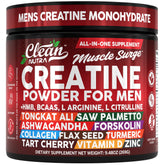 Clean Nutraceuticals envase frontal mostrando marca y beneficio de fuerza