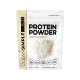 Clean Simple Eats vista frontal del envase, claridad del producto y confianza