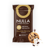 CleanForm Nutrition envase frontal de Nulla Gourmet Protein Bar muestra diseño y beneficios