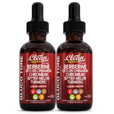 Clean Nutraceuticals frasco Gluco Tone de frente mostrando diseño y marca