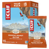CLIF Bar empaque frontal mostrando 15 barras y conveniencia