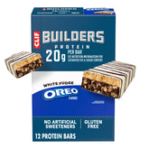 Clif Builders Bar empaque frontal con aspecto atractivo y portátil