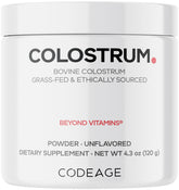 Codeage envase frontal mostrando formato y dosis, confianza en origen
