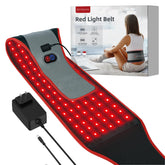 Comfytemp cinturón frontal mostrando 126 LEDs y diseño flexible para uso cómodo