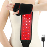 Comfytemp vista frontal de la envoltura mostrando 63 LEDs y longitud 37" para cobertura