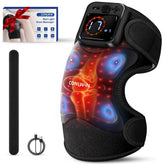 CONLWIN vista frontal del masajeador de rodilla, diseño ergonómico y ajuste cómodo