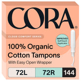 Cora empaque frontal mostrando multipack y beneficios visibles