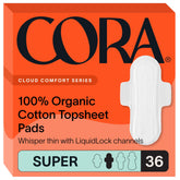Cora empaque frontal mostrando protección y diseño ligero