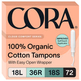 Cora imagen frontal del multipack mostrando todos los tamaños y beneficio práctico