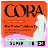 Cora protector frontal del pack mostrando diseño y discreción para uso diario