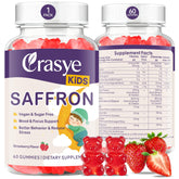 Crasye frente del envase con gomitas y beneficios visibles