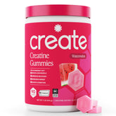 Create gomita pack frontal mostrando envase y dosificación con conveniencia