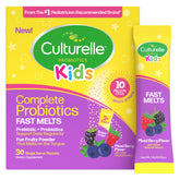 Culturelle empaque frontal mostrando 30 sobres y beneficio conveniencia