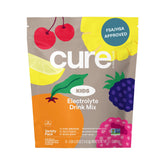 Cure Hydration empaque frontal mostrando variedad y claridad de ingredientes