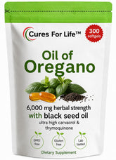 Cures For Life frontal del frasco mostrando etiqueta y beneficios claros
