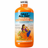 Daily All Day frontal de botella mostrando envase y volumen 500 ml, confianza