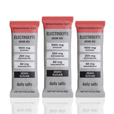 daily salts frente del empaque mostrando 30 sobres y beneficio portátil