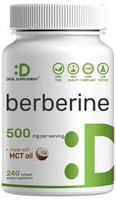 DEAL SUPPLEMENT frasco frontal mostrando etiqueta y beneficio de pureza