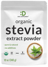 DEAL SUPPLEMENT frente del empaque mostrando 12 oz y beneficio sin calorías