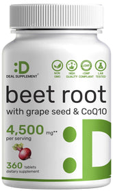 DEAL SUPPLEMENT vista frontal del envase mostrando la fórmula 3‑en‑1 y beneficios