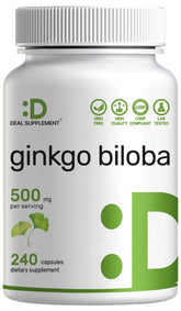 DEAL SUPPLEMENT frasco frontal mostrando 240 cápsulas y etiqueta clara