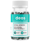 DEOS envase frontal mostrando diseño y beneficio frescura interna