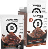 Devotion Nutrition sobre frontal mostrando diseño y conveniencia para llevar