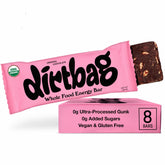 Dirtbag Bar paquete frontal mostrando diseño y facilidad de transporte