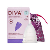 DIVA copa Model 2 frontal mostrando diseño y capacidad