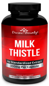 Divine Bounty frasco frontal mostrando etiqueta y cantidad, confianza y potencia