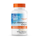 Doctor's BEST envase frontal mostrando 120 softgels y beneficios de absorción
