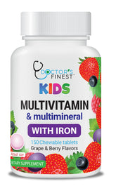 Doctors Orders vista frontal del envase mostrando 150 chewables y beneficios