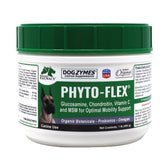 Dogzymes envase frontal mostrando Phyto Flex y beneficios articulares