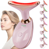 Doset vista frontal del dispositivo rosa dorado muestra diseño ergonómico y fácil uso