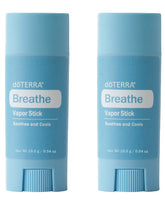 doTERRA Breathe vapor stick frontal mostrando envase portátil y práctico