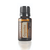 doTERRA Copaiba vista frontal del envase, origen natural y confianza
