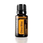 doTERRA Citrus Bliss frasco frontal mostrando etiqueta clara y formato 15 ml