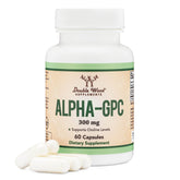 Double Wood Supplements vista frontal del envase mostrando etiqueta y beneficio cognitivo