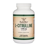 Double Wood envase frontal L Citrulline mostrando diseño y pureza