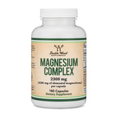 Double Wood Supplements frasco MAG-8 frontal mostrando etiqueta clara y beneficio 8 formas