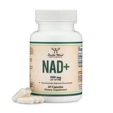 Double Wood Supplements vista frontal del envase mostrando etiqueta y pureza