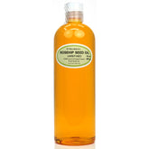 Dr Adorable envase frontal del aceite de rosa mosqueta mostrando pureza y tamaño