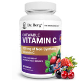 Dr. Berg frontal del envase mostrando wafers y beneficios